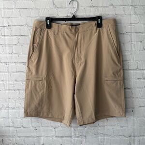 Chaps Performance Lightweight Comfort Stretch Shorts Khaki